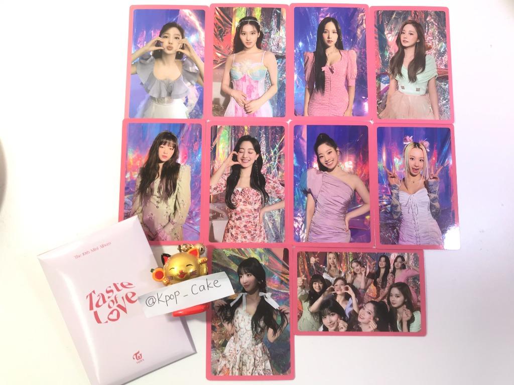 Twice íŠ¸ì™€ì´ìŠ¤ Taste Of Love 10th ë¯¸ë‹ˆì•¨ë²
