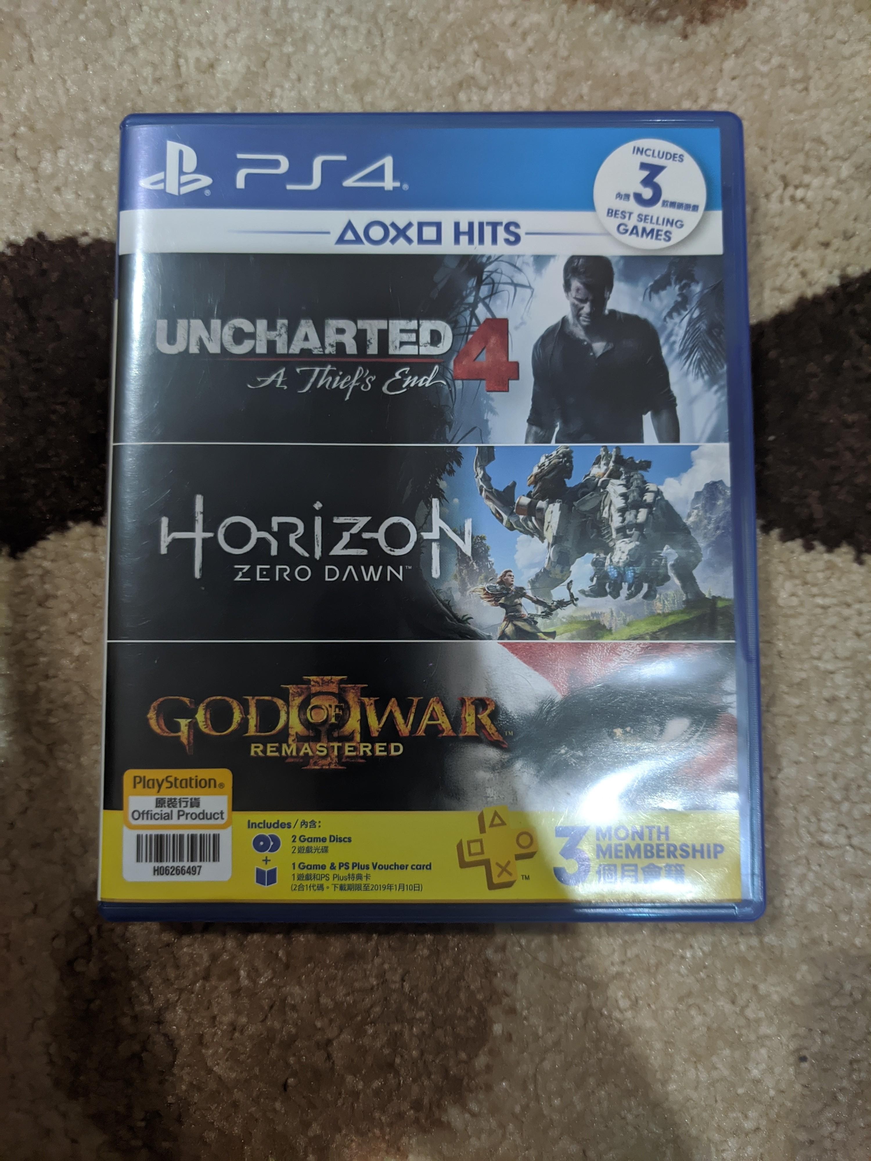 Uncharted Horizon Zero Dawn Combo Video Gaming Video Games On Carousell