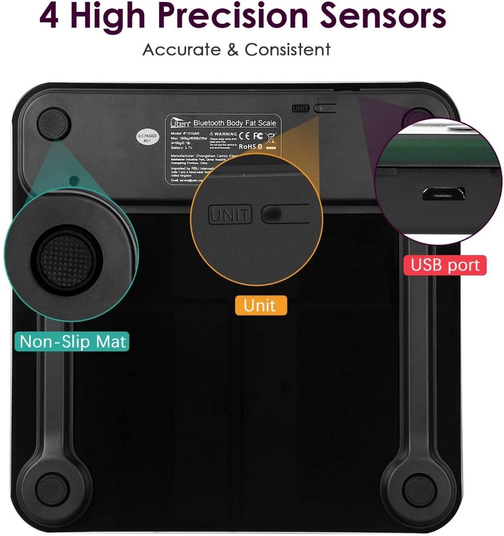 Camry Body Analyser Bluetooth Scale