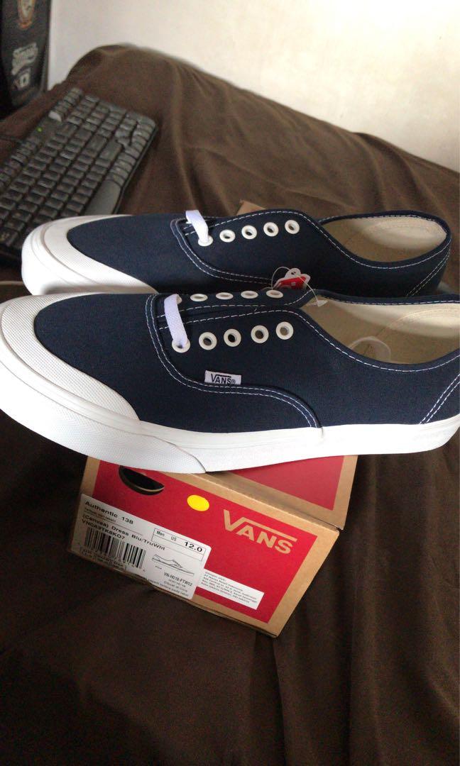 Vans authentic sale 138 dress blue