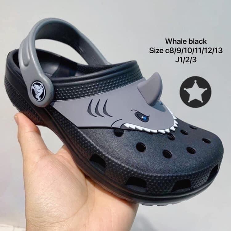 Whale Shark Crocs for Kids
