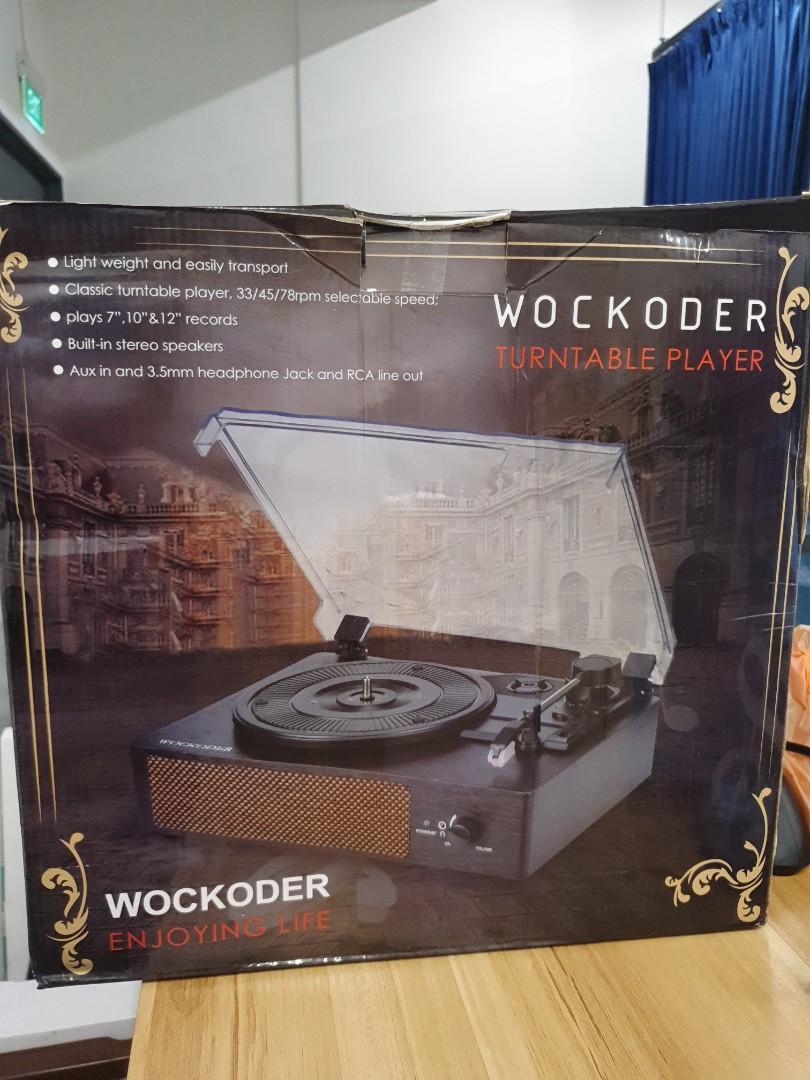 Recorder Wigoder WOCKODER Record Player Turntable Wireless Portable LP Phonograph with ...