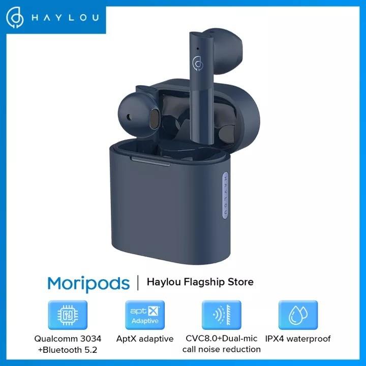 Xiaomi Haylou T33 Moripods TWS Bluetooth Earphone QC3040 aptX