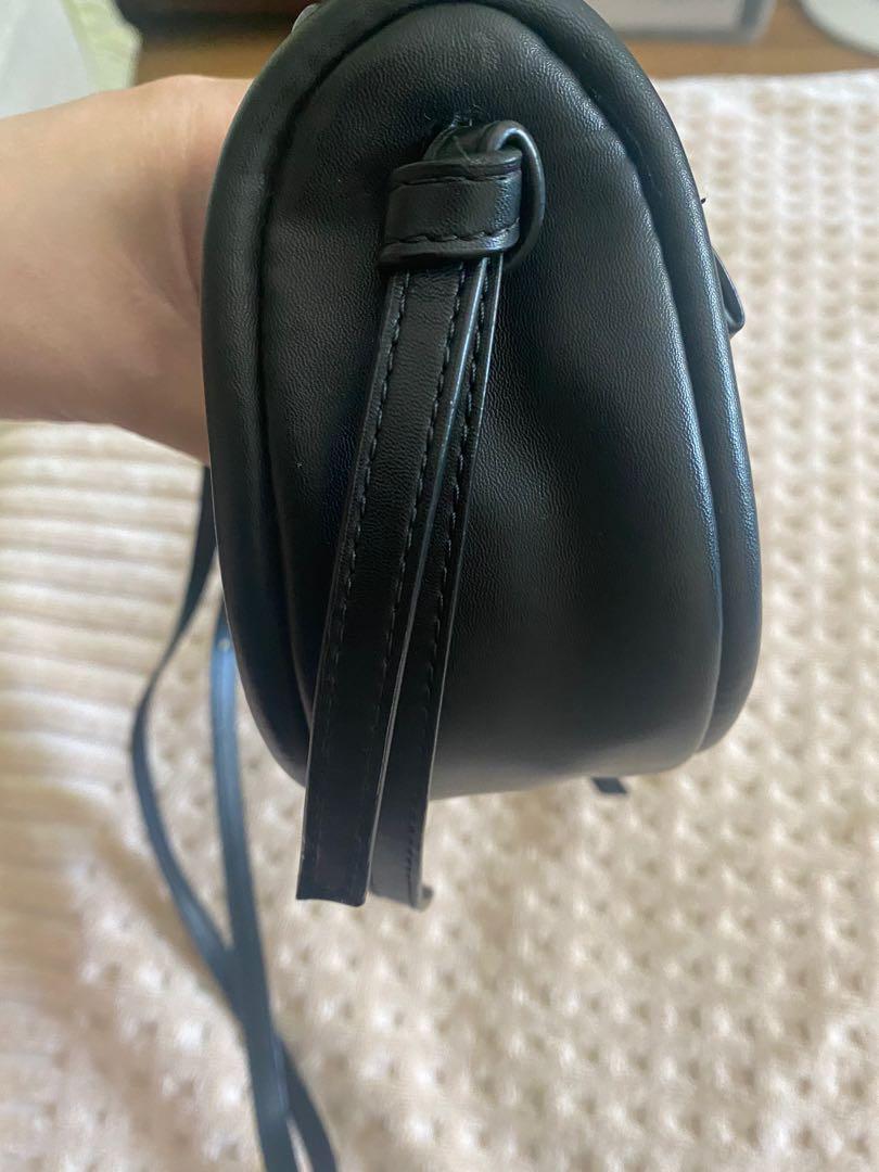 zara minimal mini crossbody bolsa