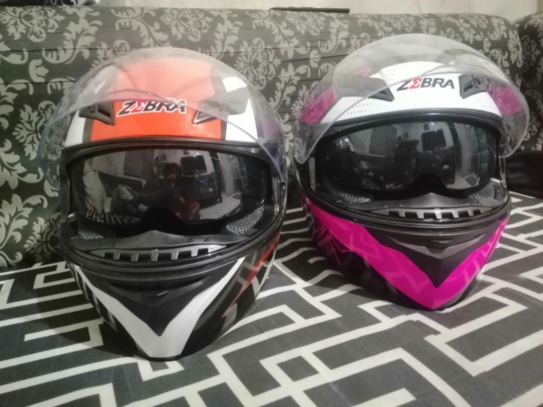 Zebra visor shop for sale