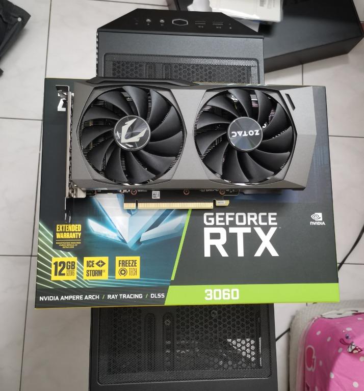 ZOTAC GAMING GeForce RTX 3060 Twin Edge OC, Computers & Tech ...