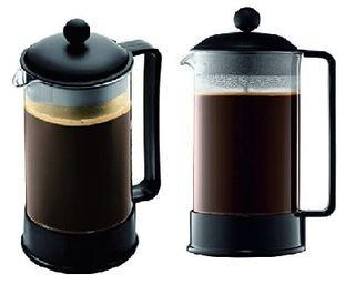 34 OZ  BODUM French Press Coffee and Tea Maker Brazil Black BPA Free Carafe Stainless 