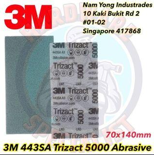3M 443SA Trizact 5000 Abrasive Foam Sheet (Car Detailing)