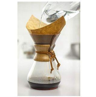    50 Oz 10 CUPS CHEMEX Classic Series Pour-Over Glass Coffee Maker Borosilocate Glass Drip Dripper    
