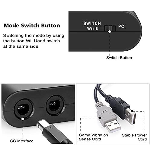 70 Off Controller Adapter For Gc Super Smash Bros Ngc Controller Adapter For Switch Wii U And Pc Usb W 4 Port Plug Play No Drivers Needed Everything Else On Carousell
