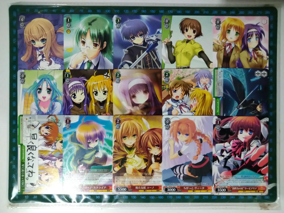 動漫 魔法少女奈葉ws 卡 細set 日本明星 Carousell 動漫 魔法少女奈葉ws 卡 細set 日本明星 Carousell