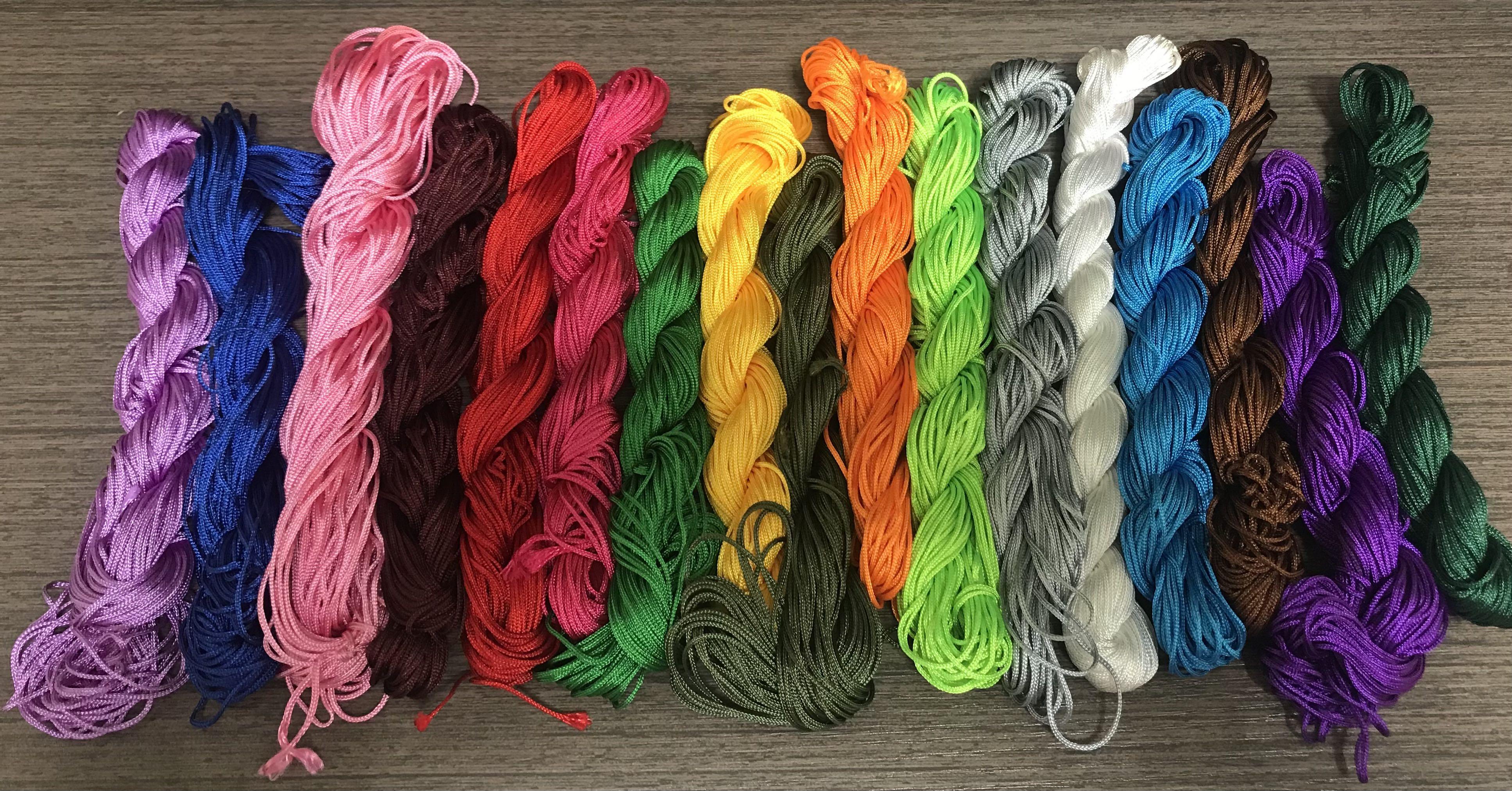 手作手工飾物材料配件diy Craft Handmade編織線手繩中國結玉線 手作 自家設計 美術工具 Carousell