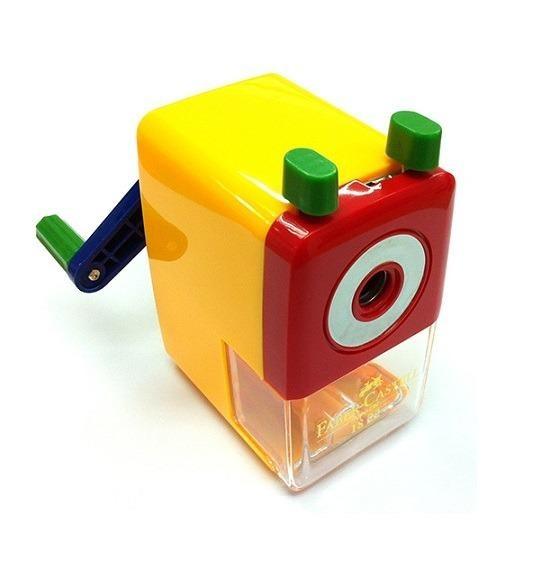 Limited Edition Faber Castell Table Pencil Sharpener Sharp Multicolor Rotary Rotating