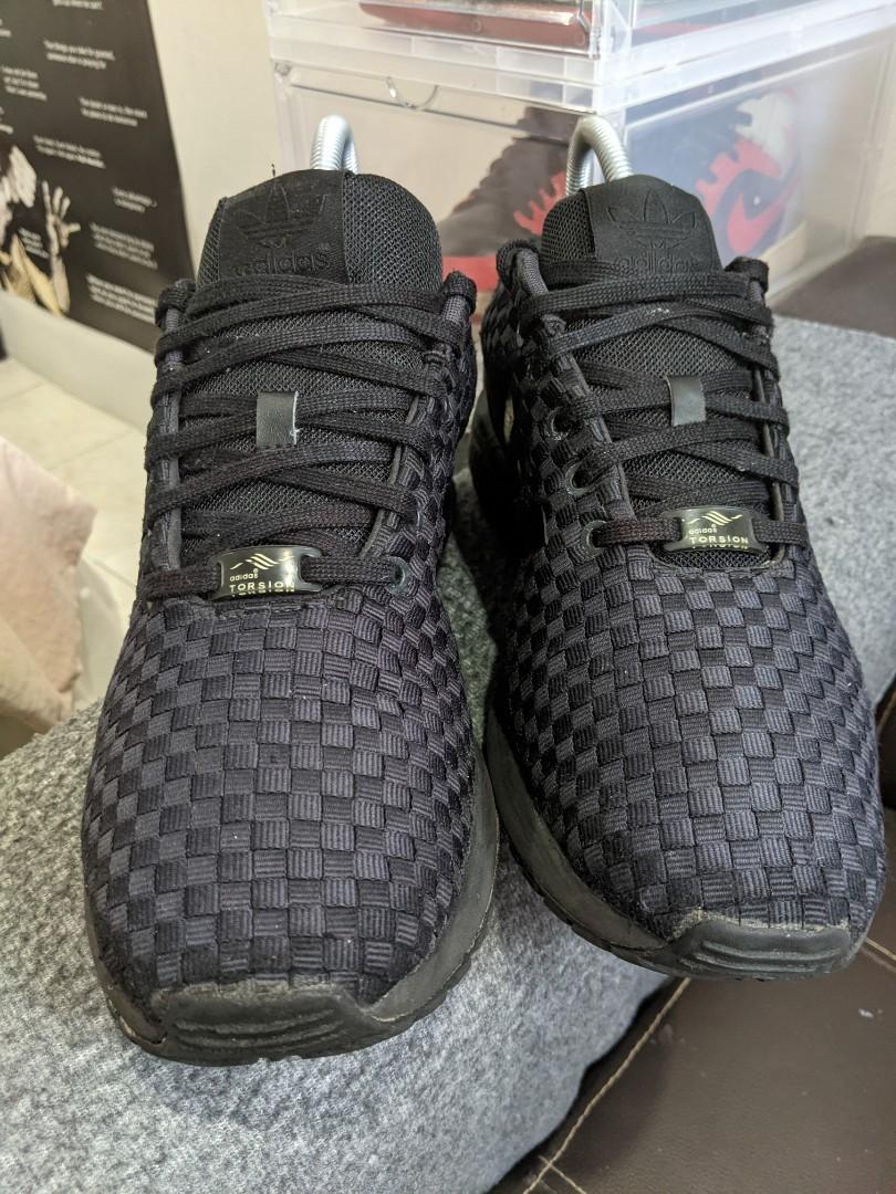 Adidas Originals ZX Flux Black 11.5UK Men s Fashion Footwear