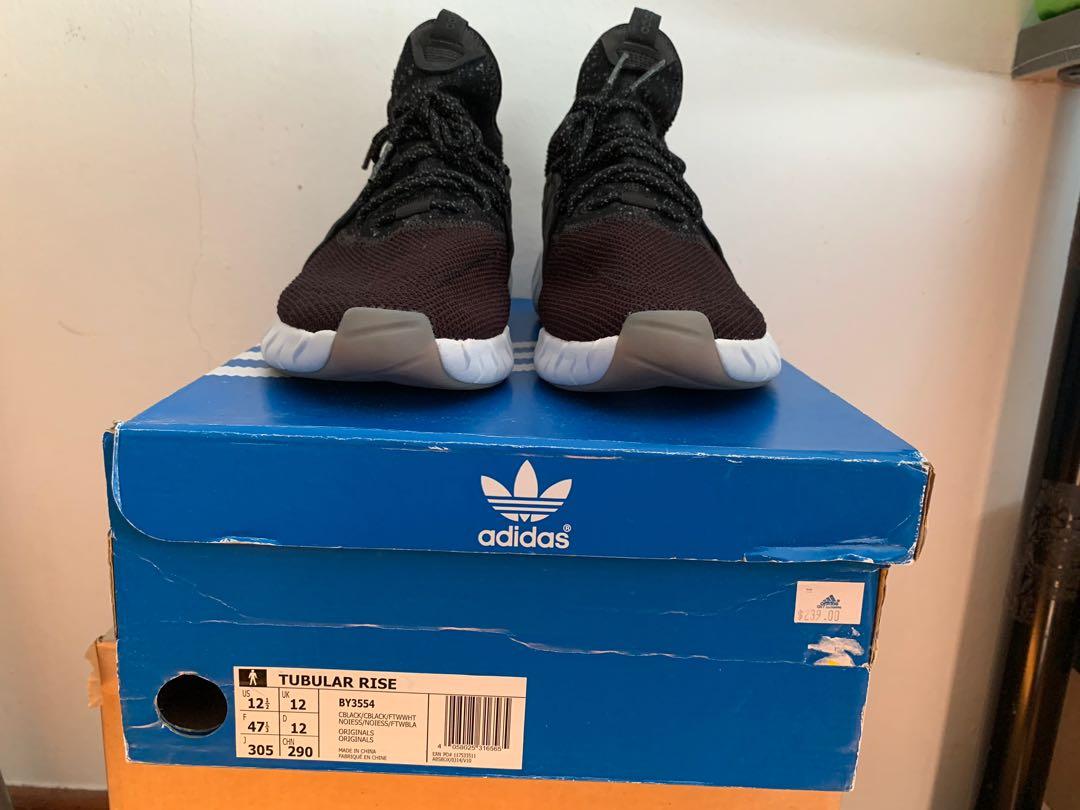 Adidas Tubular Rise Men s Fashion Footwear Sneakers on Carousell