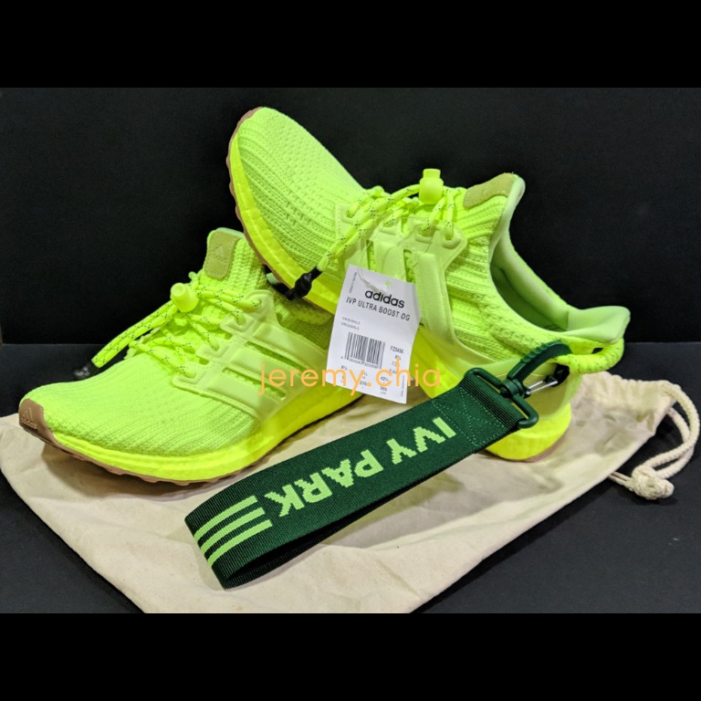 Neon yellow ultra boost shop