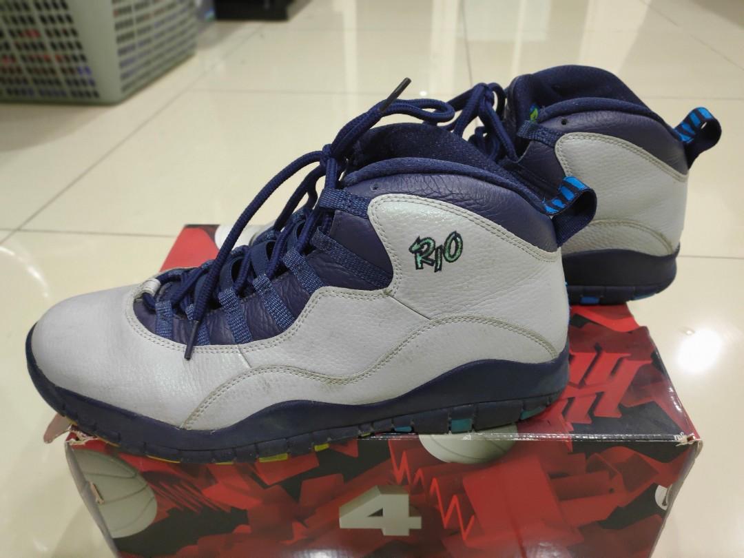 AIR JORDAN 10 RETRO BG SIZE 45, Olah 