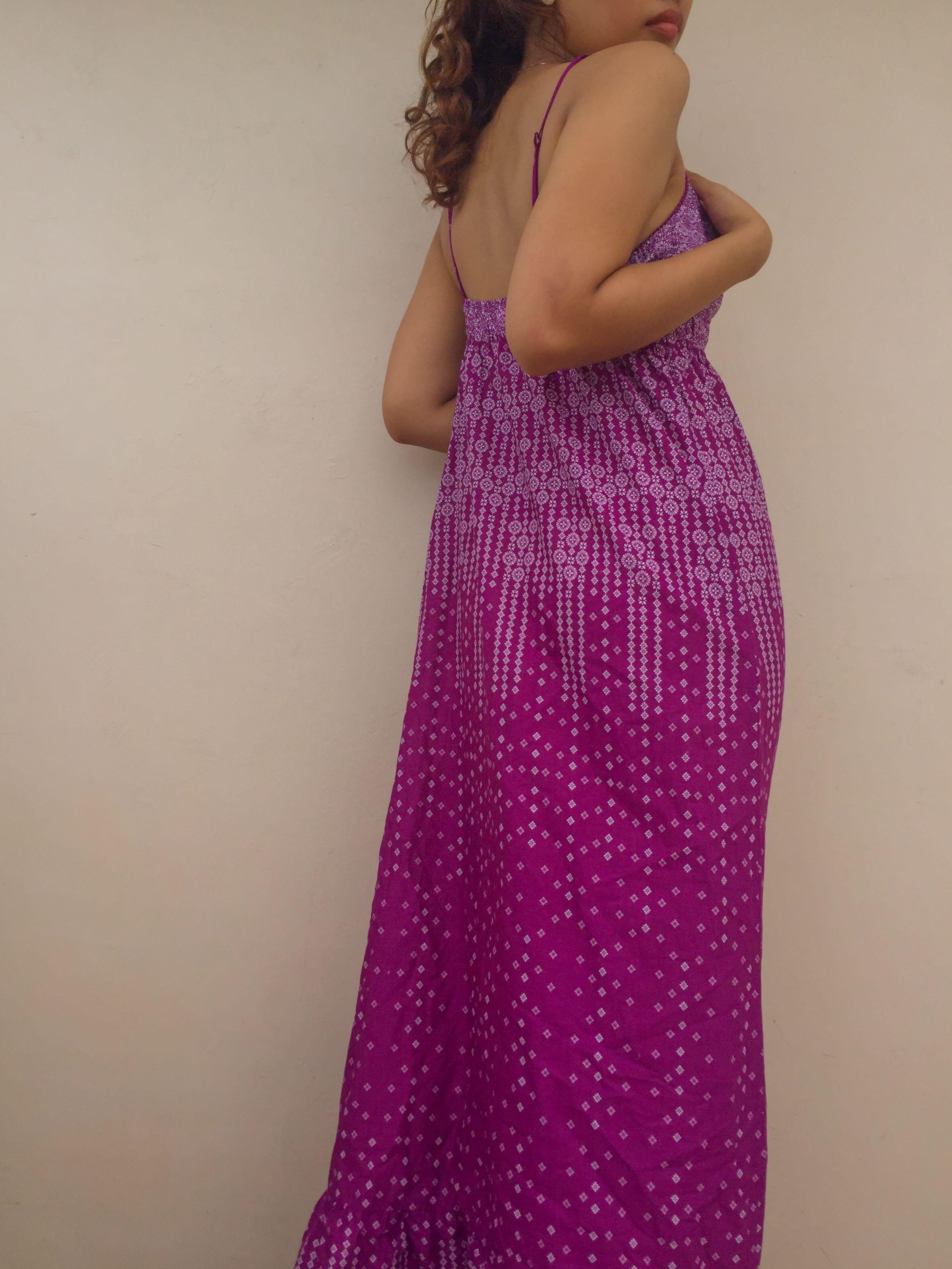 American Eagle Outfitters Magenta purple maxi dress Women s