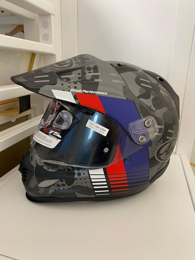 Arai Tour Cross 3 Cover Trico Blue Motorcycles Motorcycle Apparel On Carousell