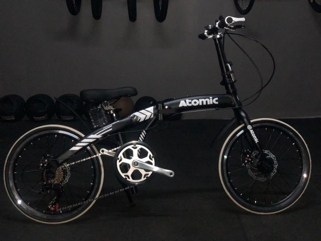 Atomic fit folding bike top