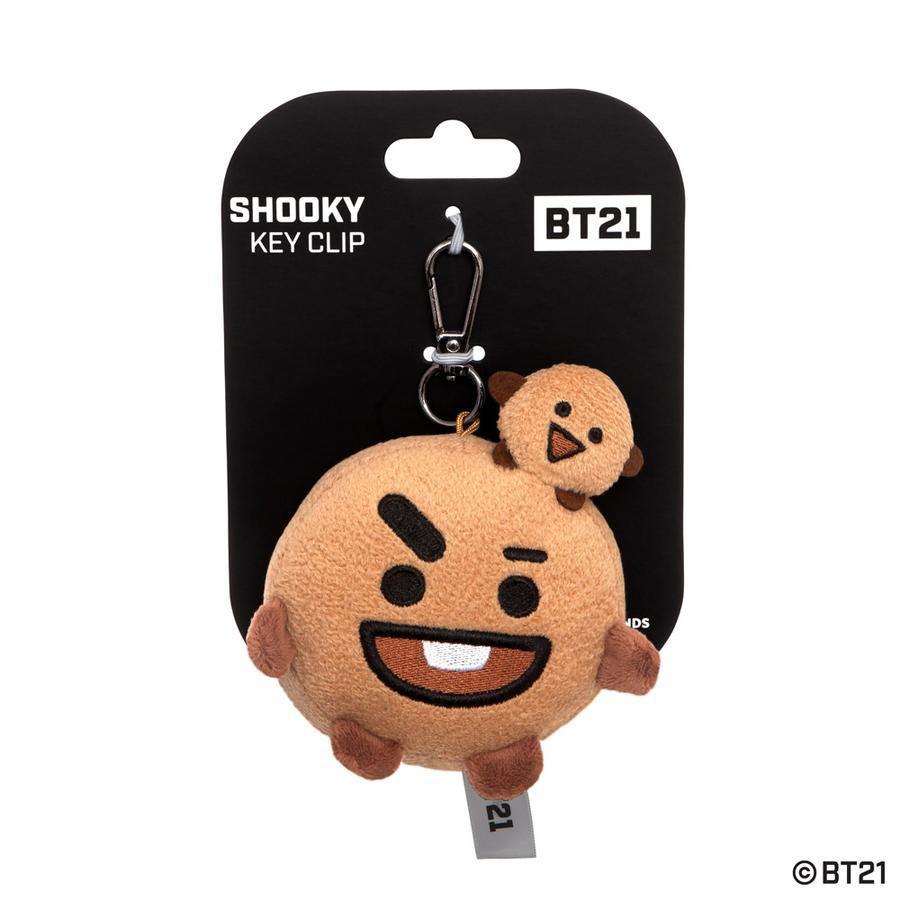 Authentic Bts Bt21 Shooky (Suga) Plush Keychain Clip, Hobbies & Toys,  Collectibles & Memorabilia, Fan Merchandise On Carousell