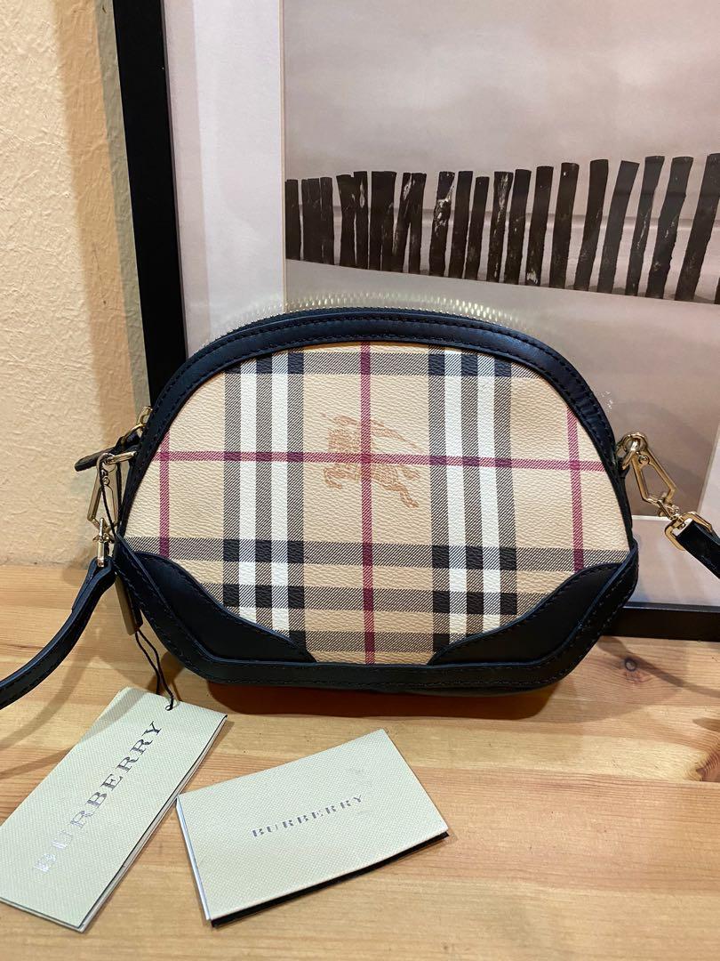 Authentic Burberry sling bag, Luxury, Bags & Wallets on Carousell