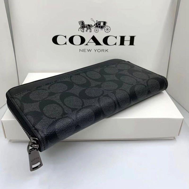 READY STOCK F75910 Coach Wallet monogram, Men's Fashion, Watches &  Accessories, Wallets & Card Holders on Carousell