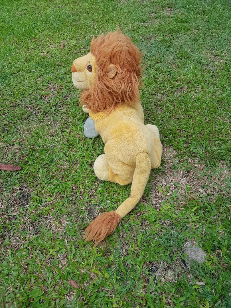 Big lion king stuffed animal best sale