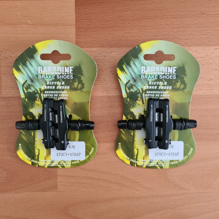 Baradine Rim Brake Pads for Carbon Wheels