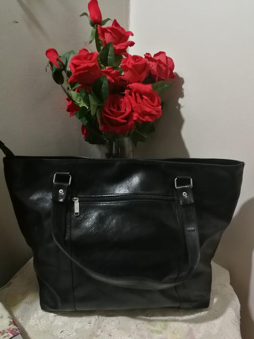 Beg Tangan Hitam Besar Luxury Bags Wallets On Carousell