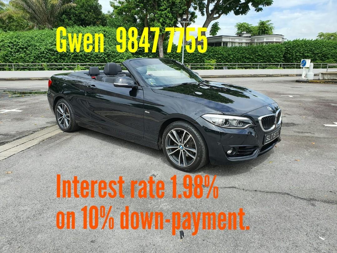 Bmw 218i Convertible Sport A Cars Used Cars On Carousell
