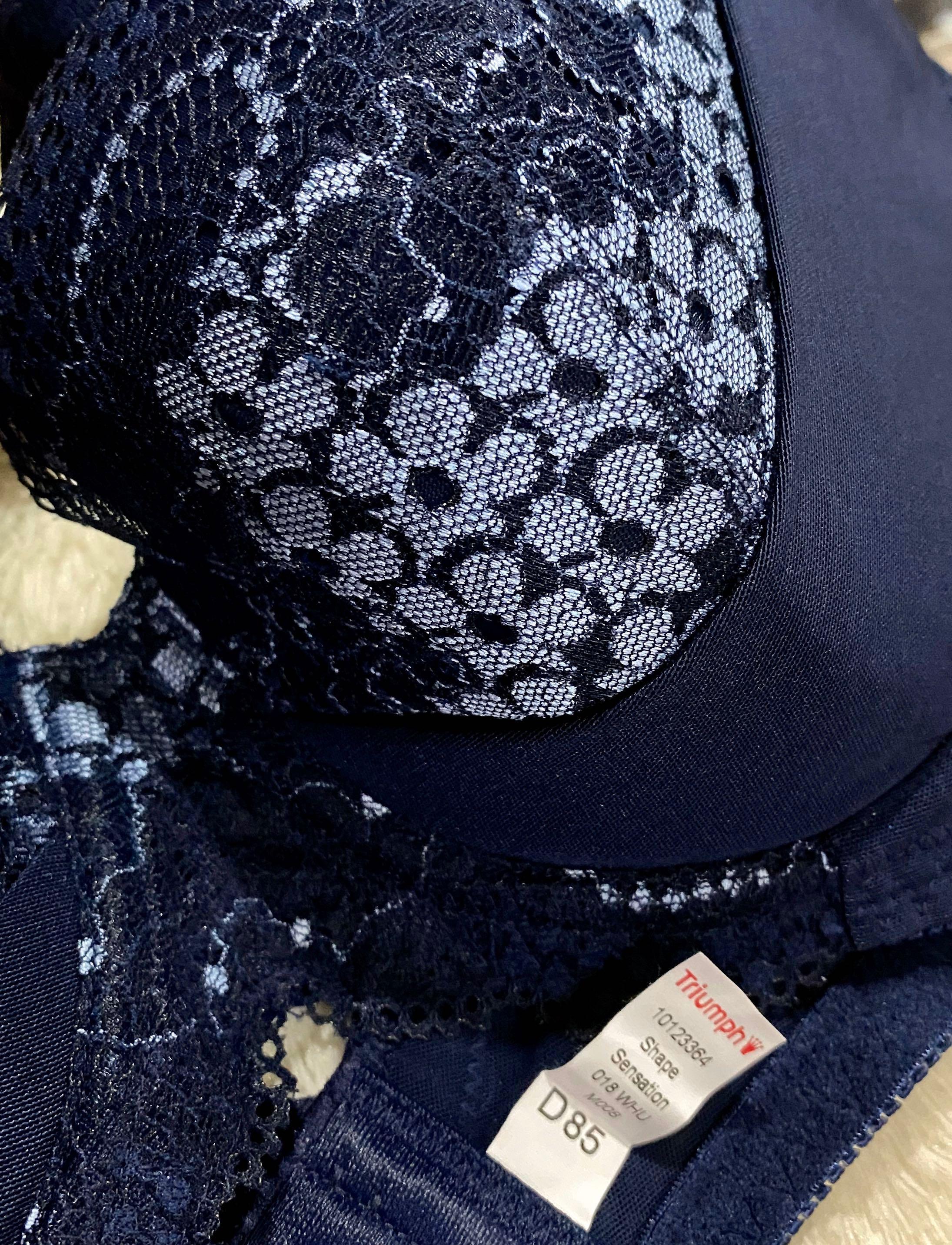 ✓ Triumph Lace Bra (Size: D85), Women's Fashion, New Undergarments &  Loungewear on Carousell
