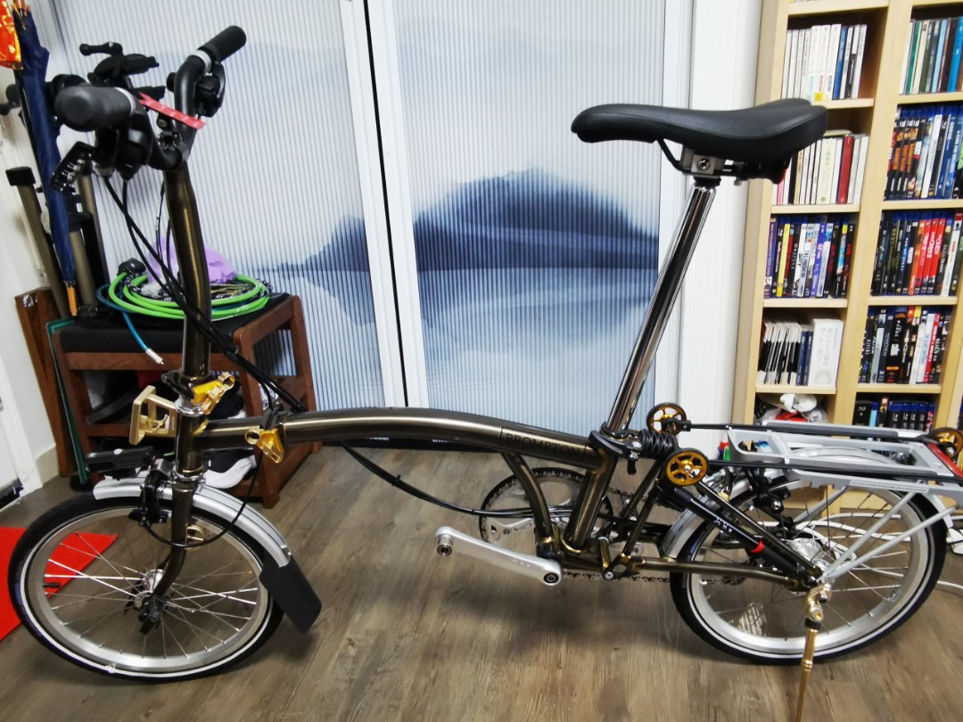 Brompton 黑清漆M6R 2021年版, 運動產品, 單車及配件, 單車- Carousell