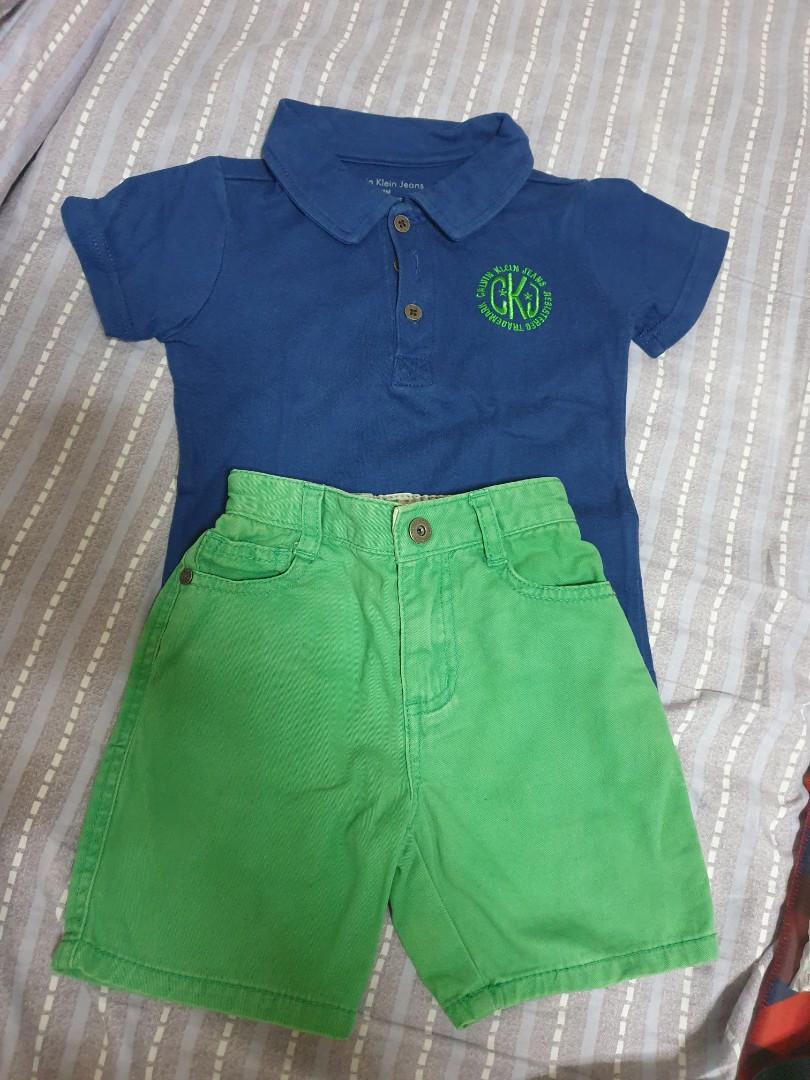Calvin Klein Baby Boy Set Babies Kids Babies Kids Fashion On Carousell