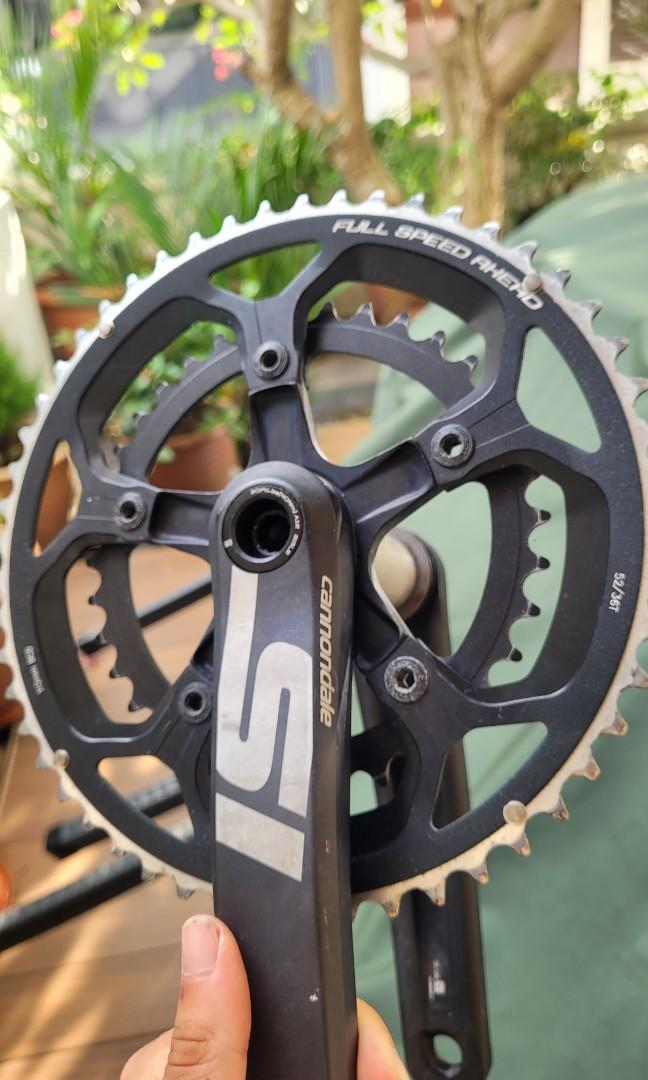 Derfor moden Sammenligne Cannondale SI crankset, Sports Equipment, Bicycles & Parts, Parts &  Accessories on Carousell