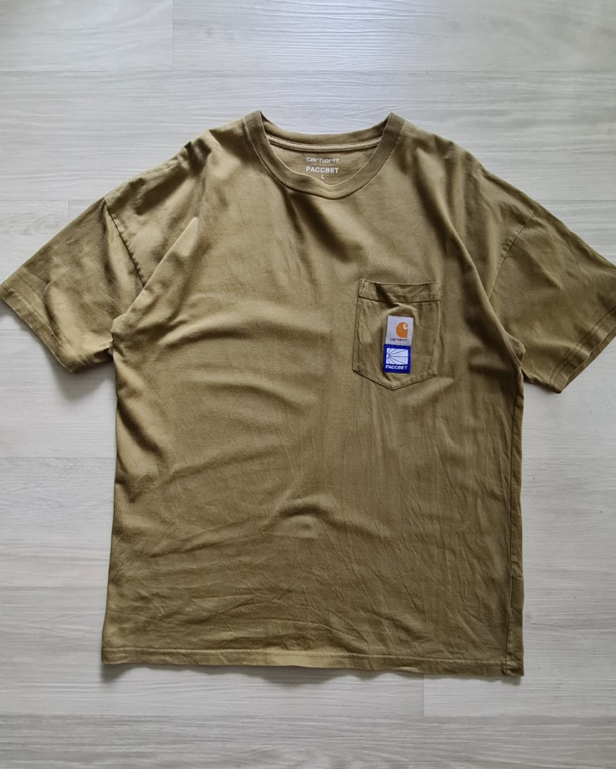 Carhartt x Paccbet pocket tee Men s Fashion Tops Sets Tshirts