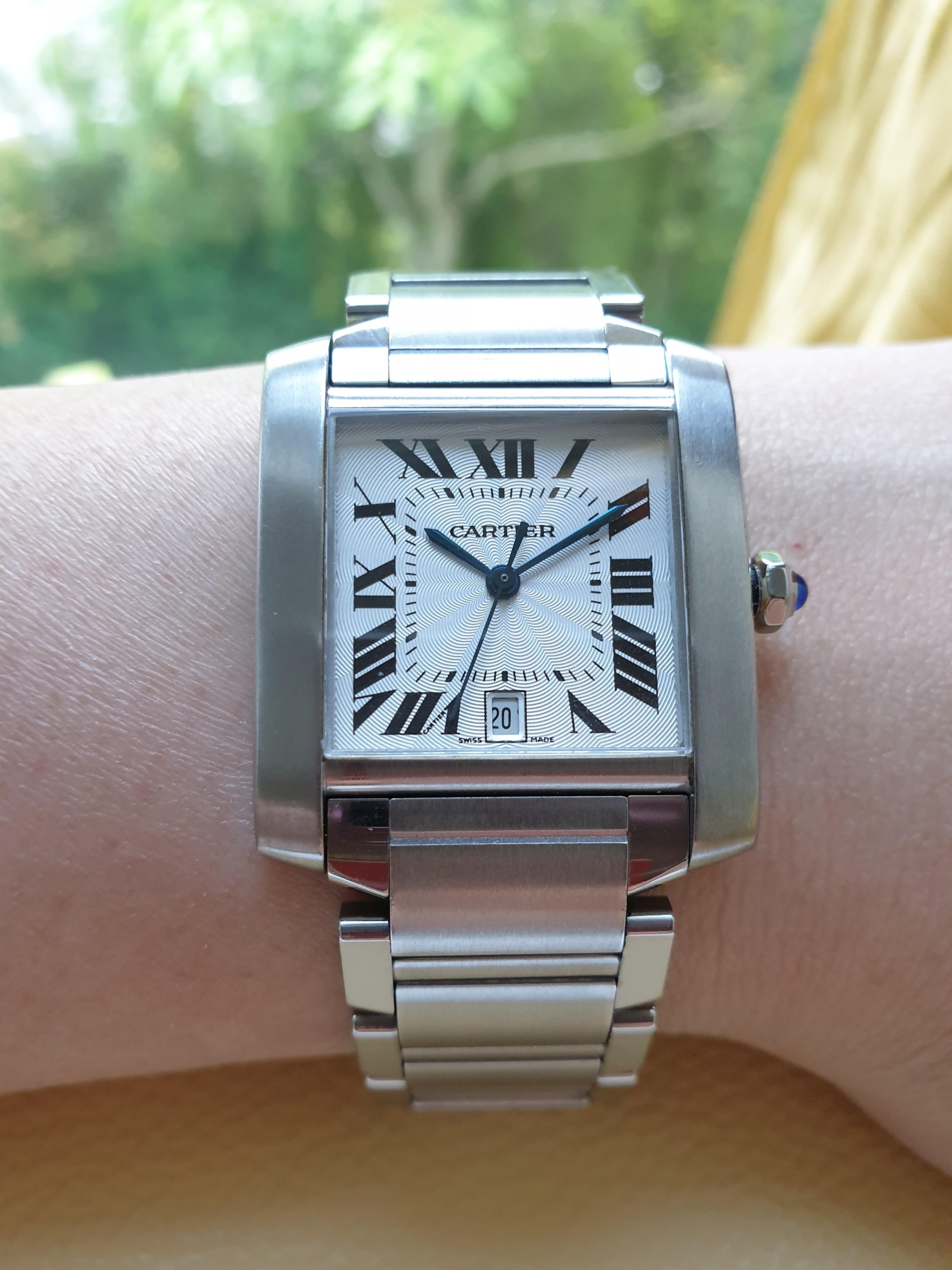Cartier tank francaise 2302 hotsell