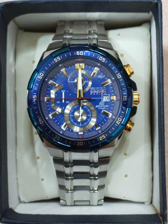 Casio edifice efr 539 red bull best sale