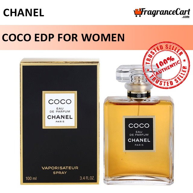 Chanel Coco EDP for Women (50ml/100ml/Tester) Eau de Parfum Black [Brand  New 100% Authentic Perfume/Fragrance], Beauty & Personal Care, Fragrance &  Deodorants on Carousell