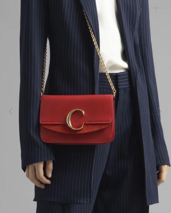 Chloe c chain clutch bag sales