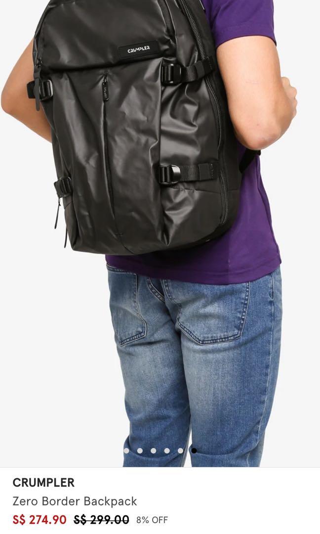 Crumpler Zero Border Backpack Men s Fashion Bags Backpacks on Carousell