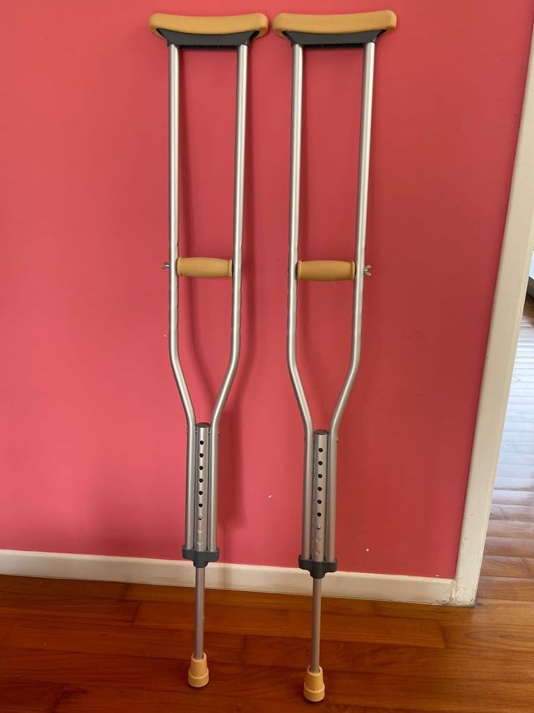 Crutches, Health & Nutrition, Assistive & Rehabilatory Aids