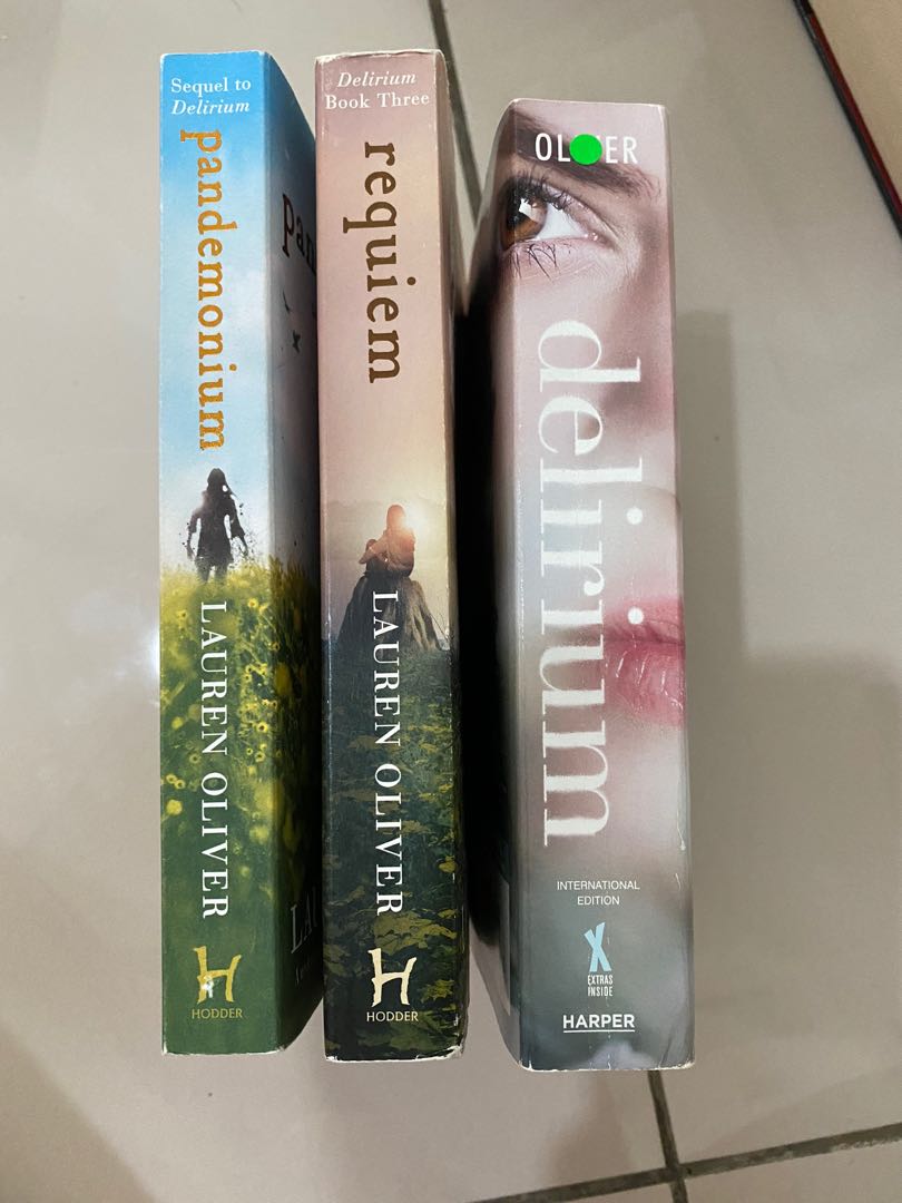 Delirium Trilogy, Hobbies & Toys, Books & Magazines, Storybooks on