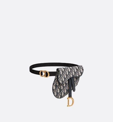 Dior Oblique Saddle Belt Bag Luxury Bags Wallets on Carousell