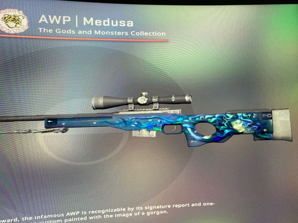 Dragon Lore & Medusa AWP CSGO, Video Gaming, Gaming Accessories, In ...
