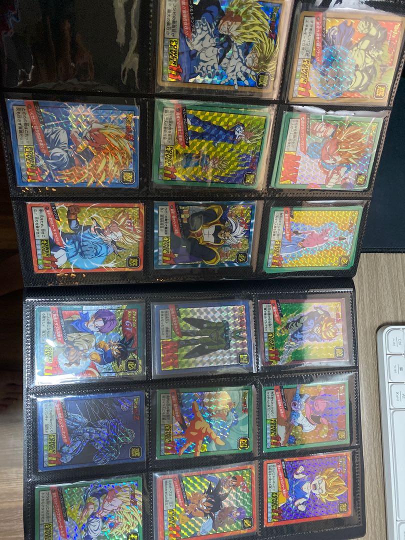 Dragonball super binder set BINDER + 15 original bandai loose