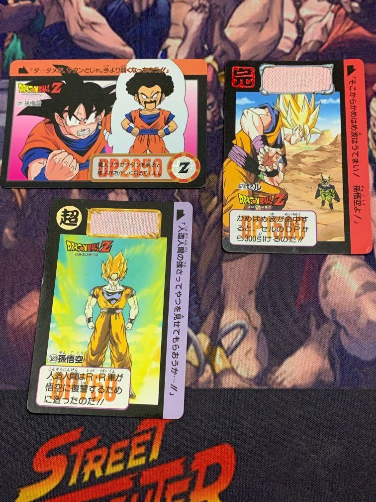 Dragonball Z Cards Goku, Hobbies & Toys, Toys & Games on Carousell