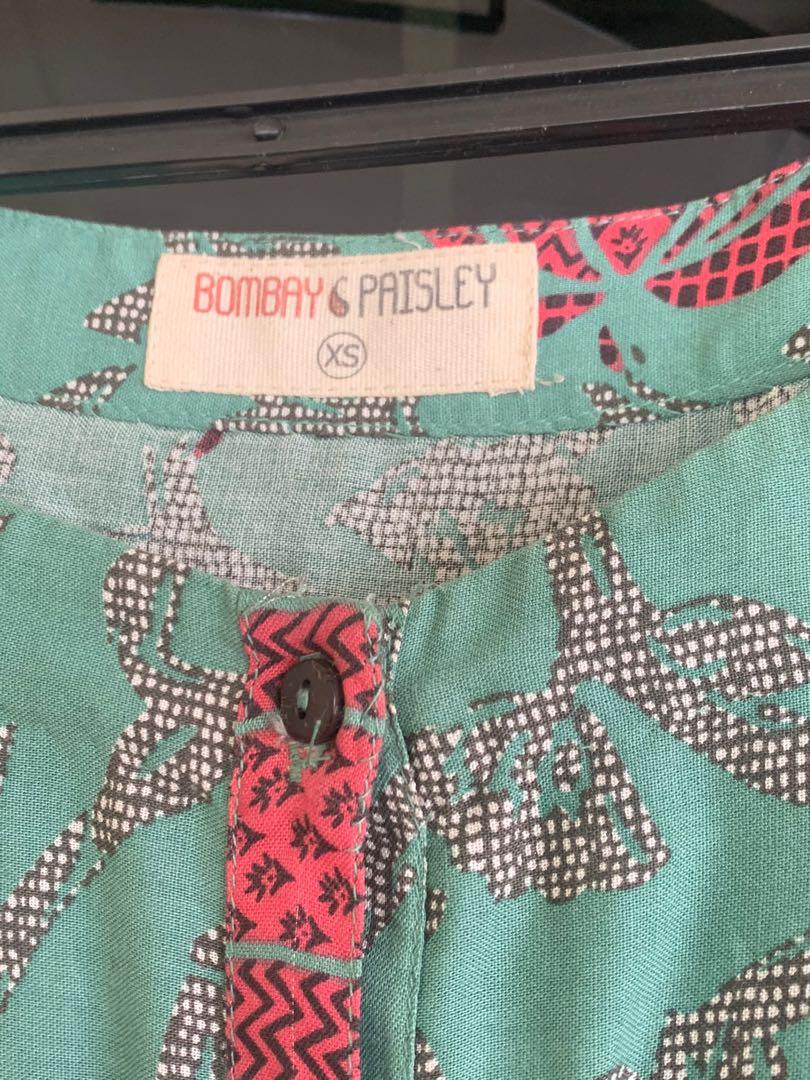 Bombay Paisley by Westside Indigo Floral Print Crop Top Price in India,  Full Specifications & Offers | DTashion.com
