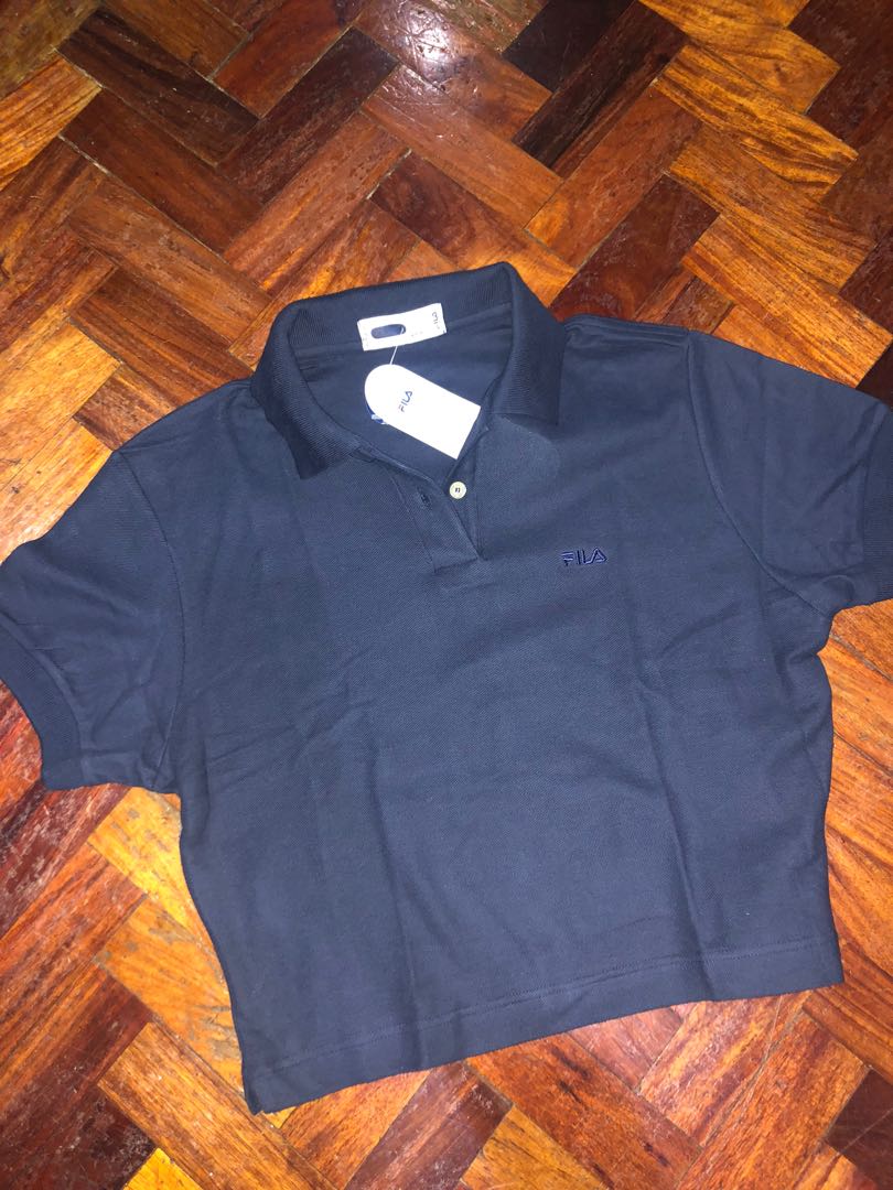 fila cropped polo