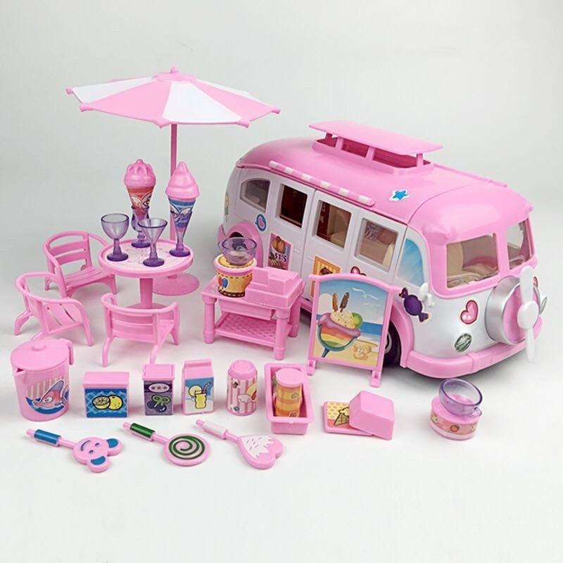 Blue food clearance truck toy